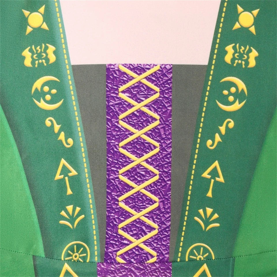 Hocus Pocus Sanderson Sisters Halloween Witch Cosplay Costume