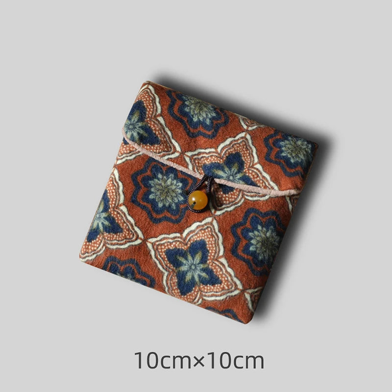 Small Cotton Jewellery Bag Small Things Organiser