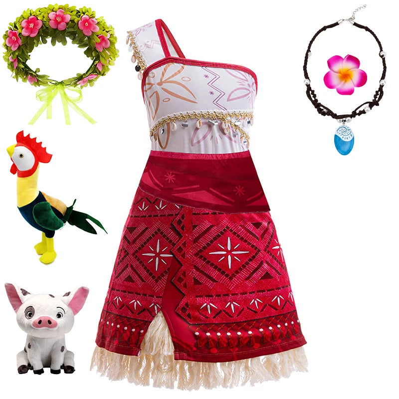 Moana and Maui Dress Ups Halloween Childrens Costumes