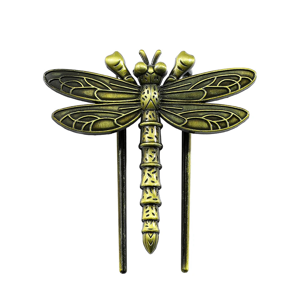 Butterfly Dragonfly Book Clip Bronze Metal Bookmarks