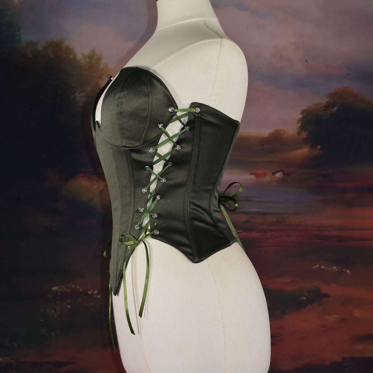 Glindarella's Satin Corsets