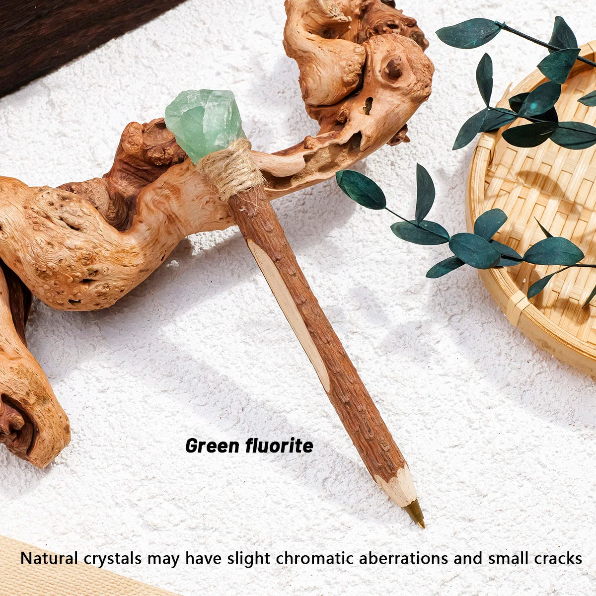 1PC Natural Crystal Rough Stone Magic Pencil