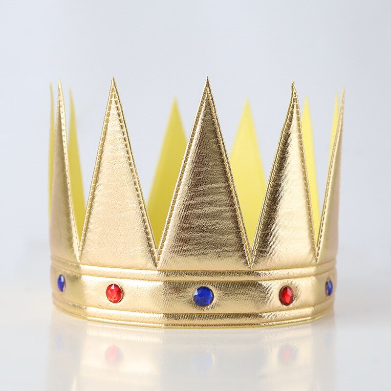 The Boy King Birthday Party King Robe Cape Cloak with Crown Sceptre