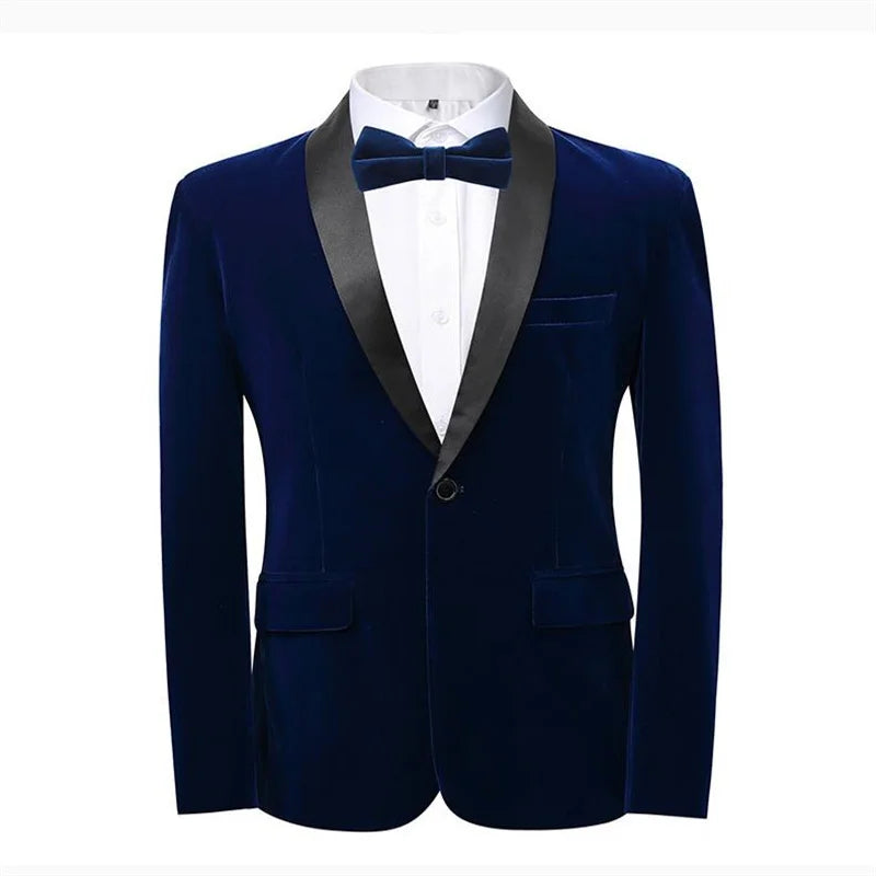 Velvet Suit Jacket