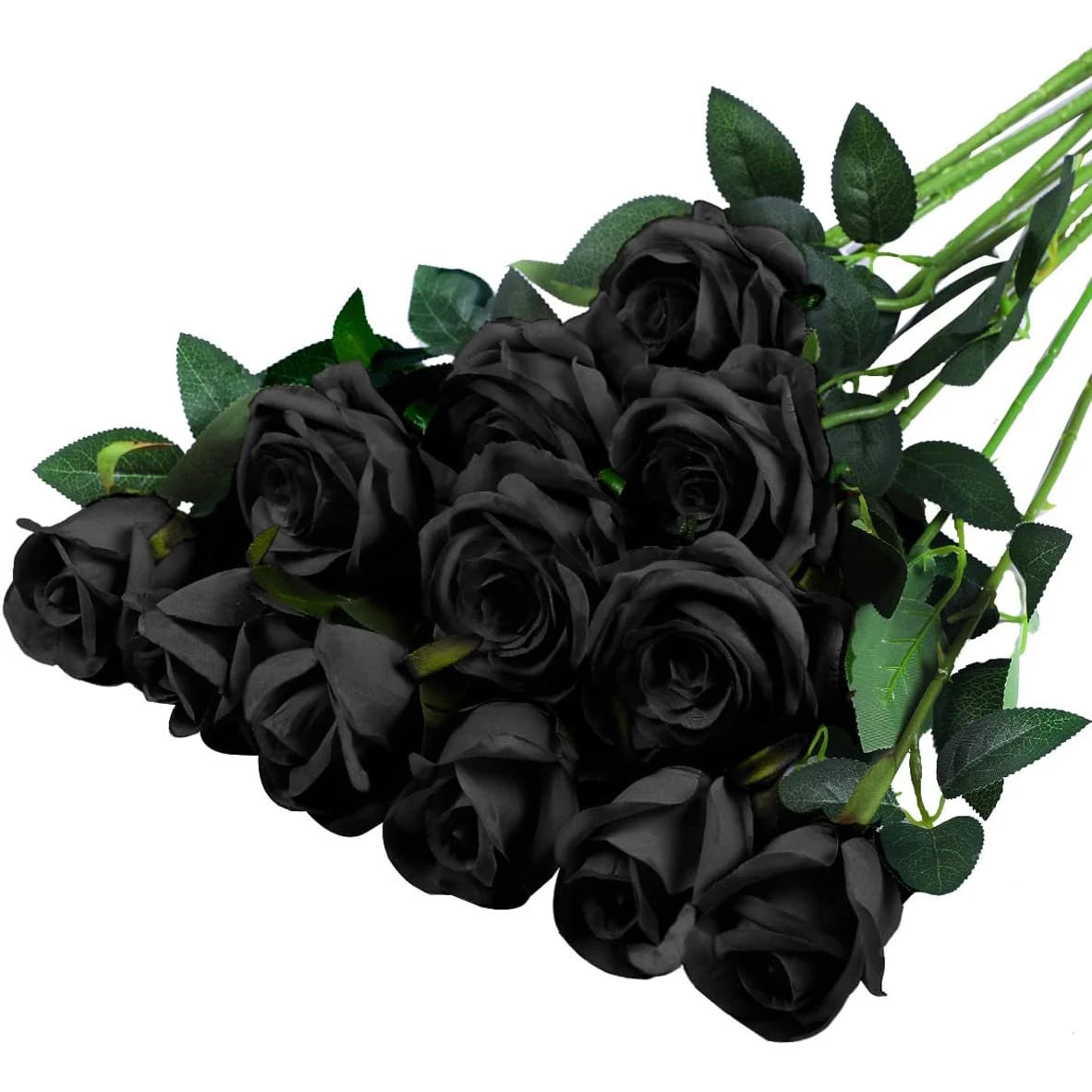 A Dozen Realistic Artificial Roses Bouquet