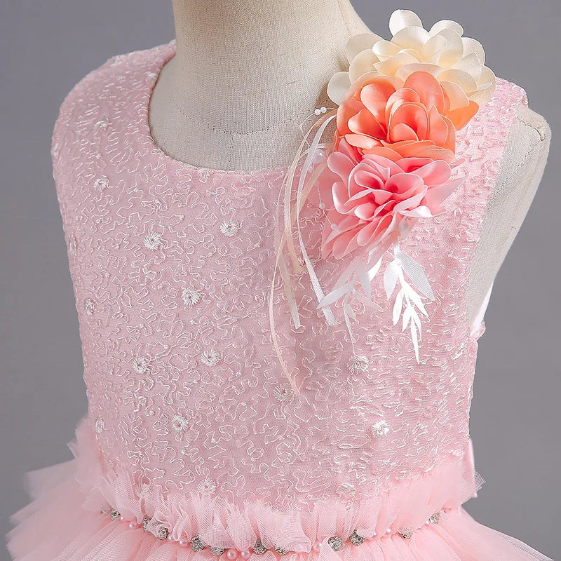 Cupcake Fluffy Tulle Tiered Party Dresses