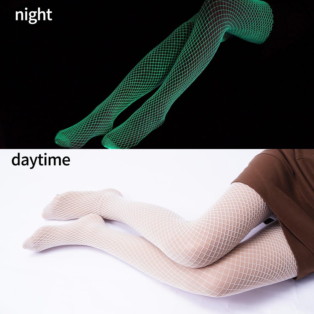 Glow in the Dark Fishnet Stockings and Body Suits
