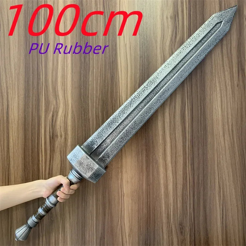 Holy Moonlight Rubber Prop Swords Cosplay Larp Costume