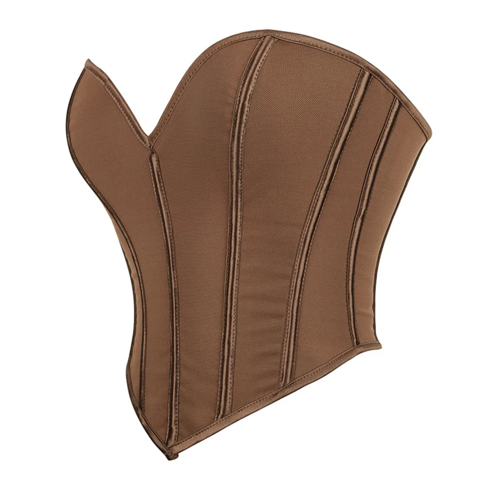 Golden Swan Overbust Corsets Bustiers