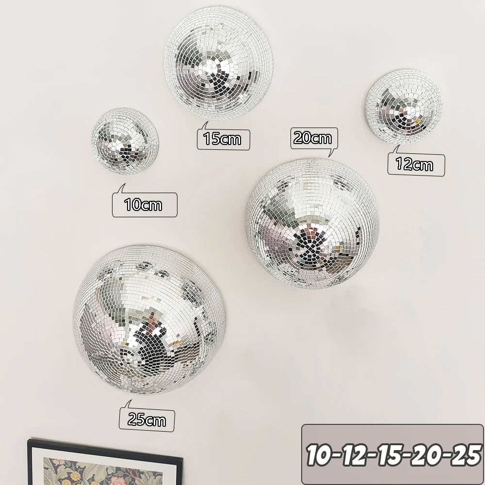 Wall Disco Mirror Ball Home Decor Wall Art
