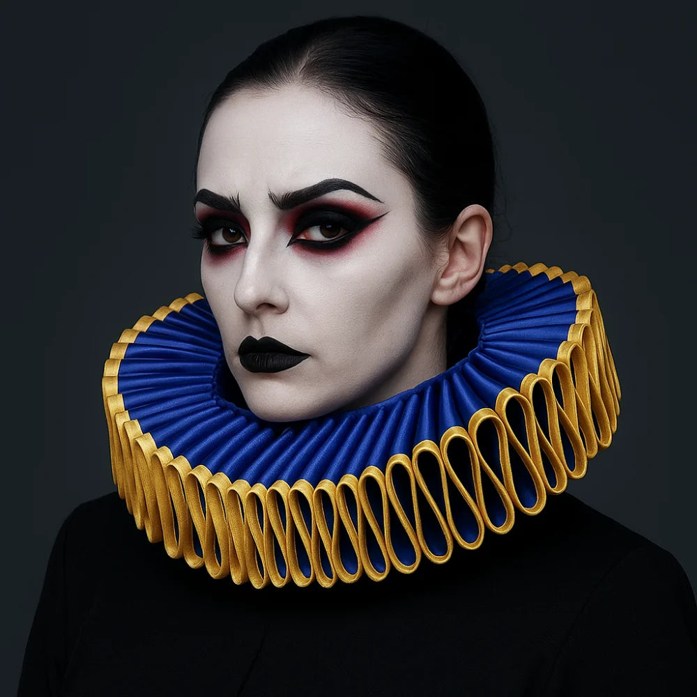 Elizabethan Tudor Ruff Collar Photoshoot Halloween Costume
