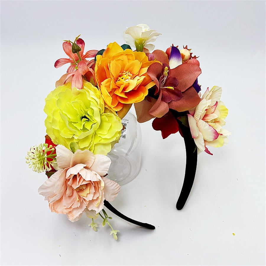 Spring Goddess Flower Crowns Floral Headband