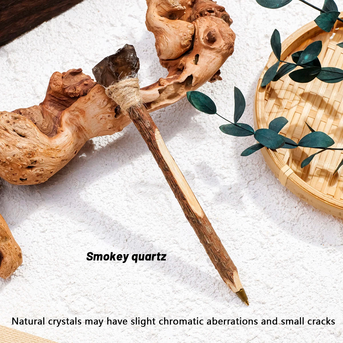 1PC Natural Crystal Rough Stone Magic Pencil