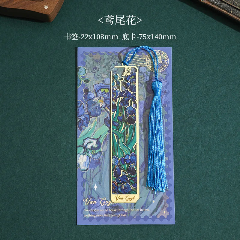 Metal Flower Bookmarks