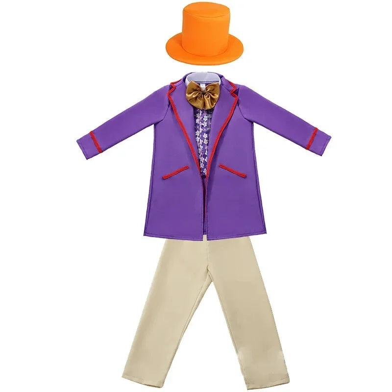 Willy Wonka Charlie and the Chocolate Factory Oompa Loompa Cosplay Book Week Halloween Costumes