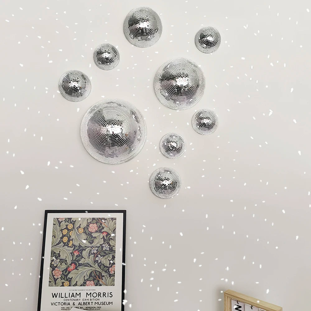 Wall Disco Mirror Ball Home Decor Wall Art