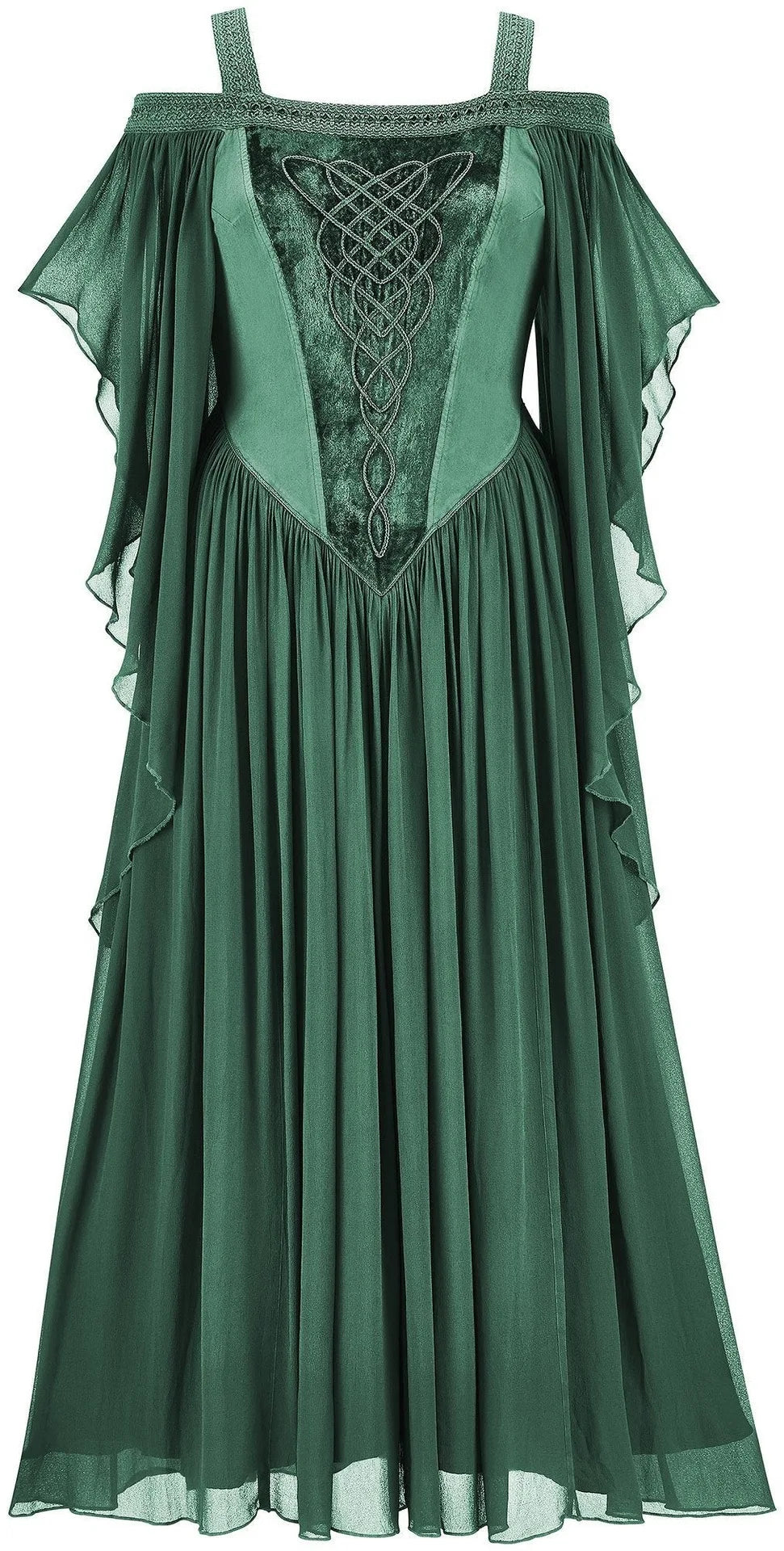 Medieval Fae Elf Dress Cosplay Costumes