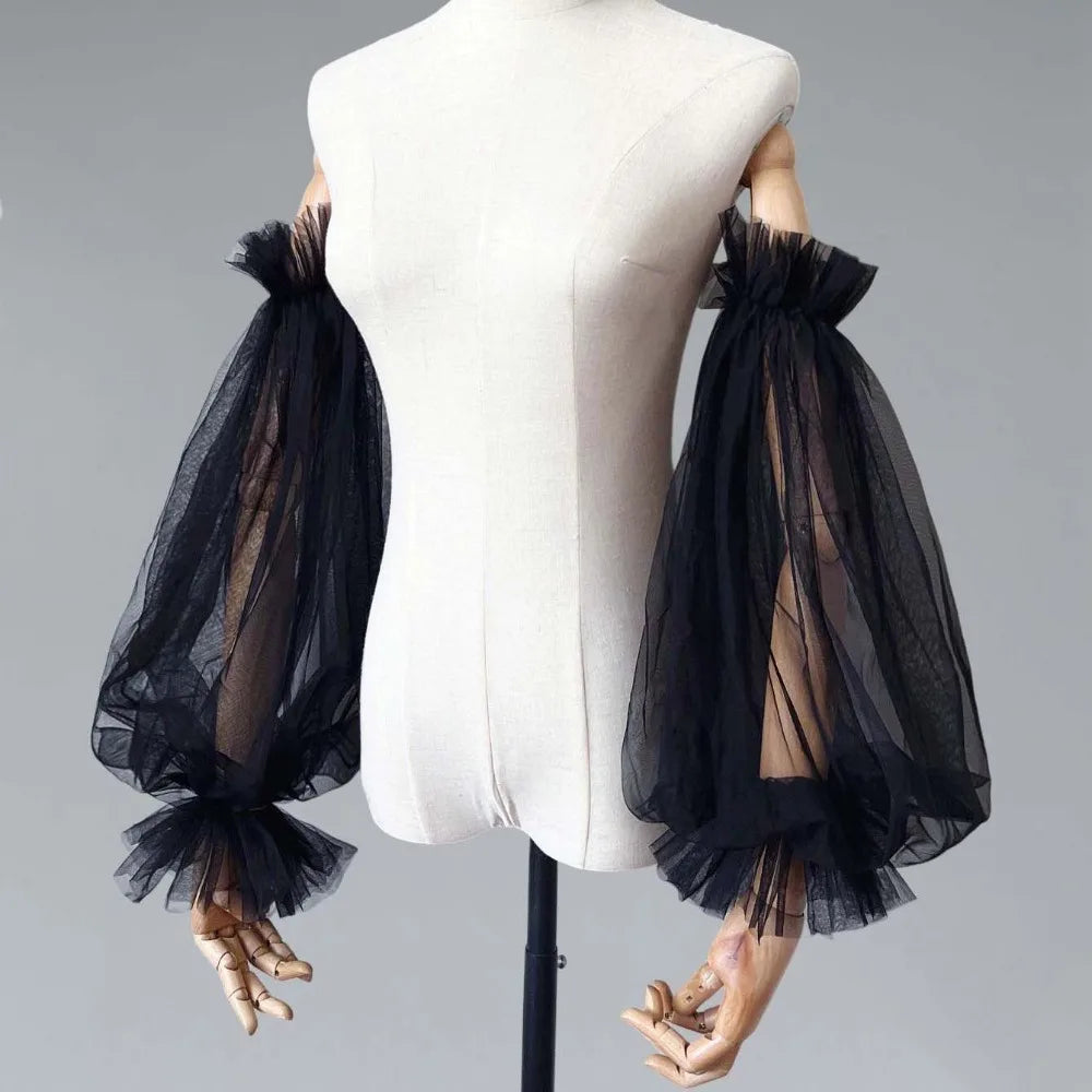 Puff Tulle Arm Sleeves