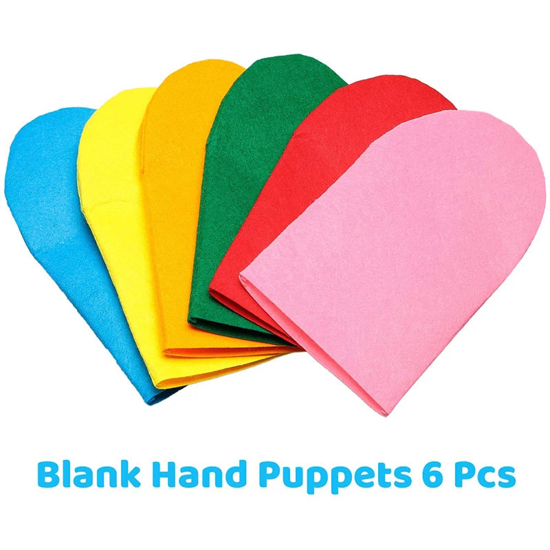 DIY Hand Puppet Making Kit Make Your Own Felt Animal Storytelling Craft Kits for Kids