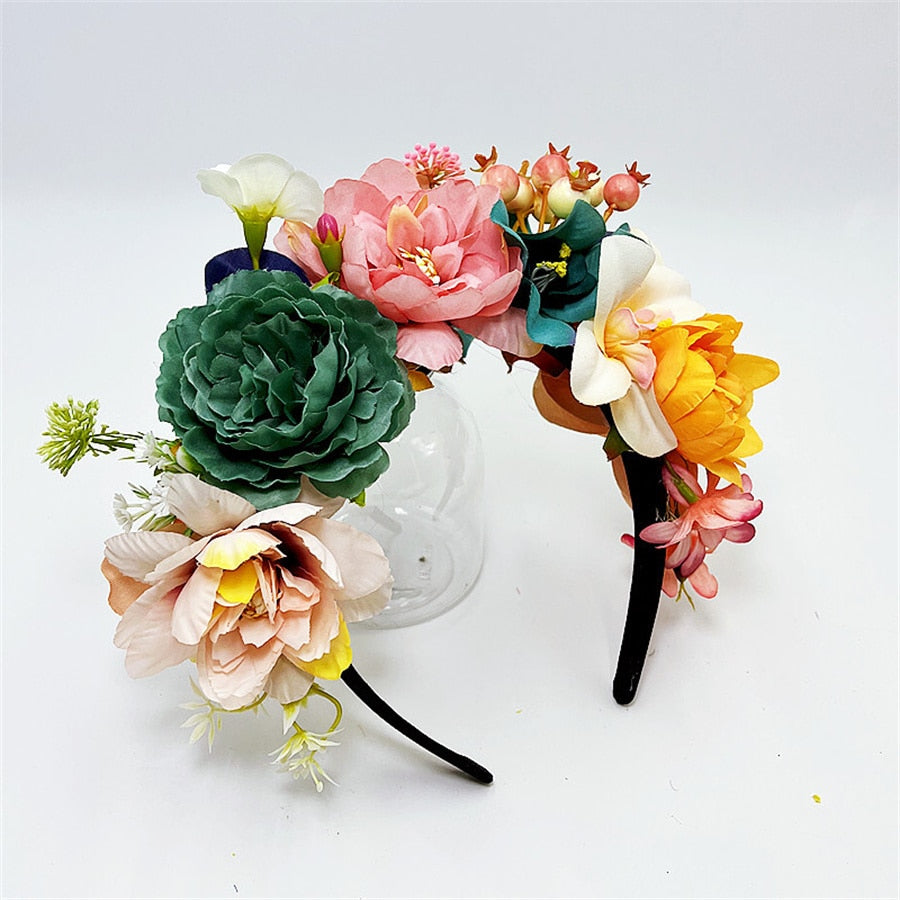 Spring Goddess Flower Crowns Floral Headband