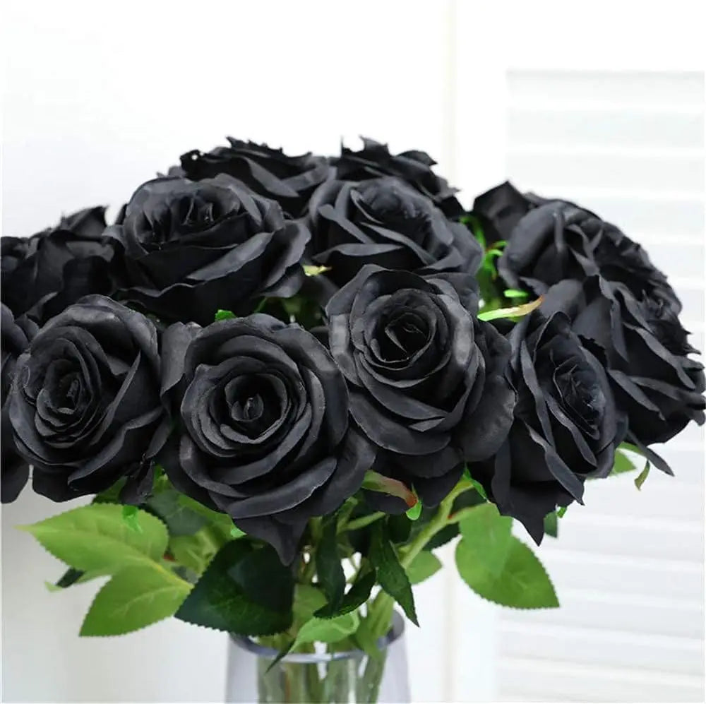 A Dozen Realistic Artificial Roses Bouquet