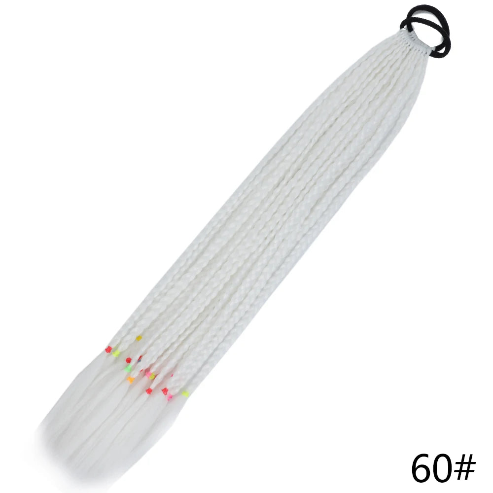 Long Braided Ponytail Hair Extensions 60CM