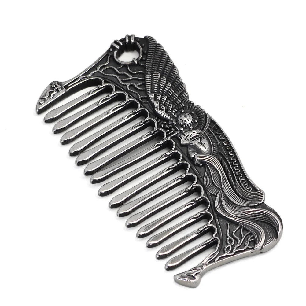 Norse Viking Beard Comb Odin's Raven Viking Gift For Men