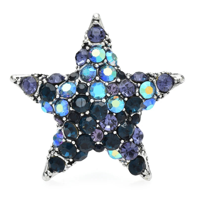 Blood Star Brooches