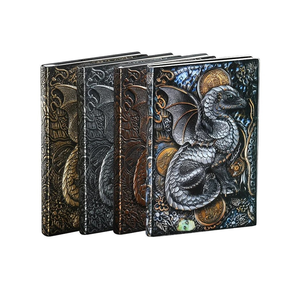 Flying Dragon Embossed Notebook