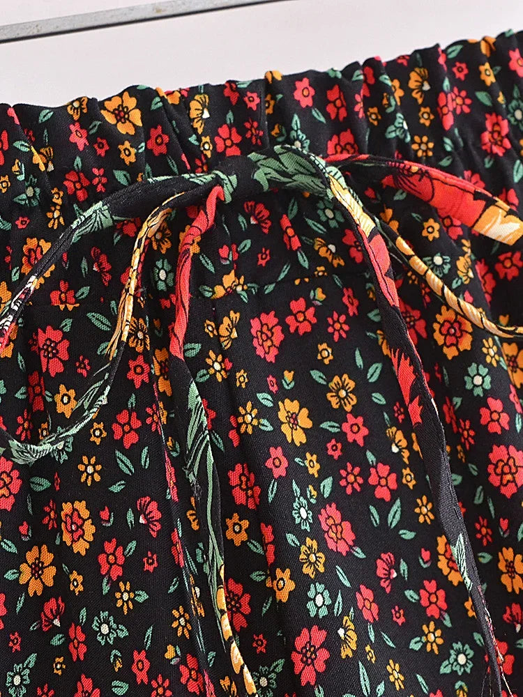 Lizzie's Boho Floral Print Happie Shorts