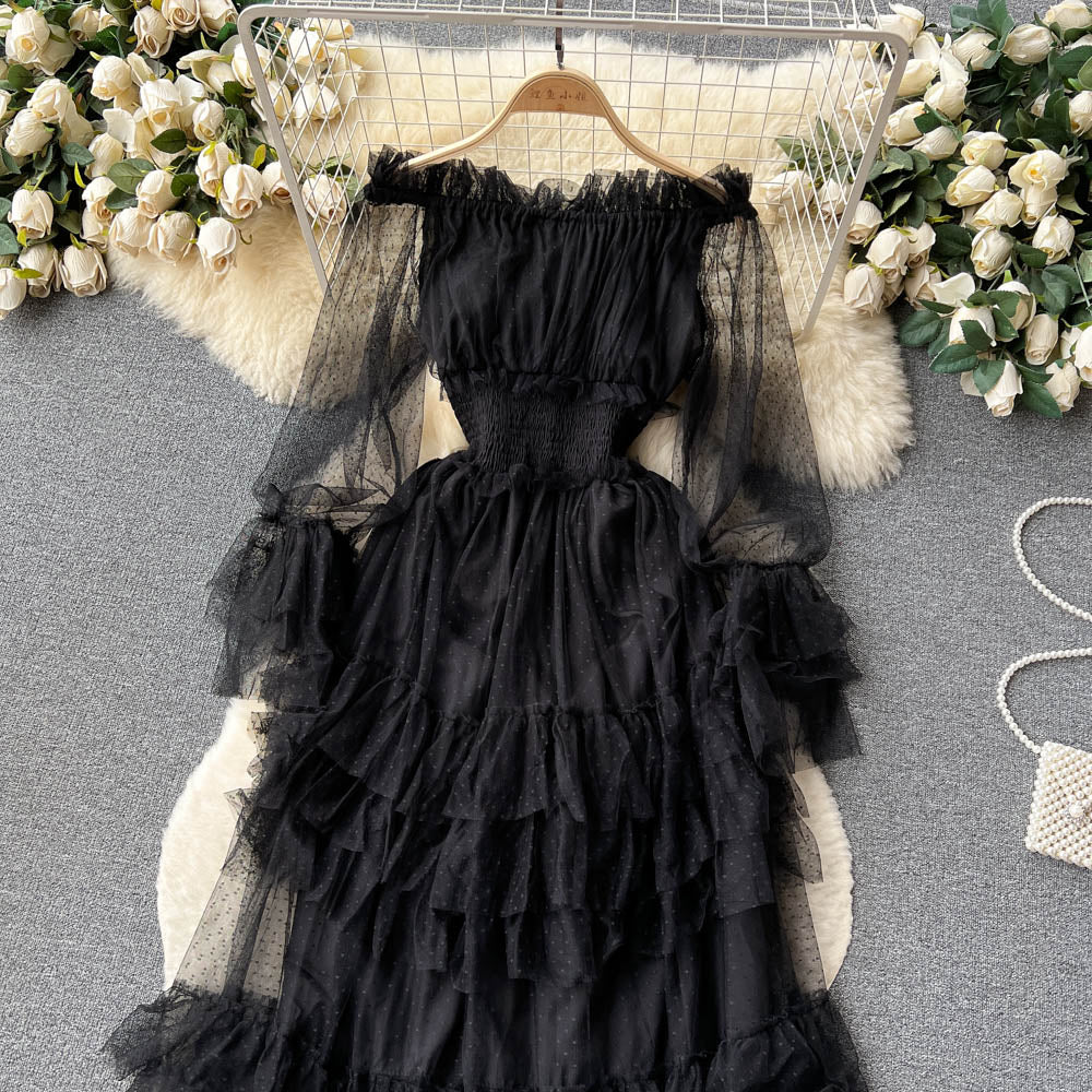 Cadenza's Cake Mesh Party Dress