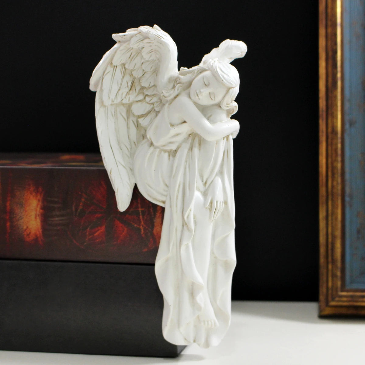 Angel Door Frame Ornament Resin Home Decor