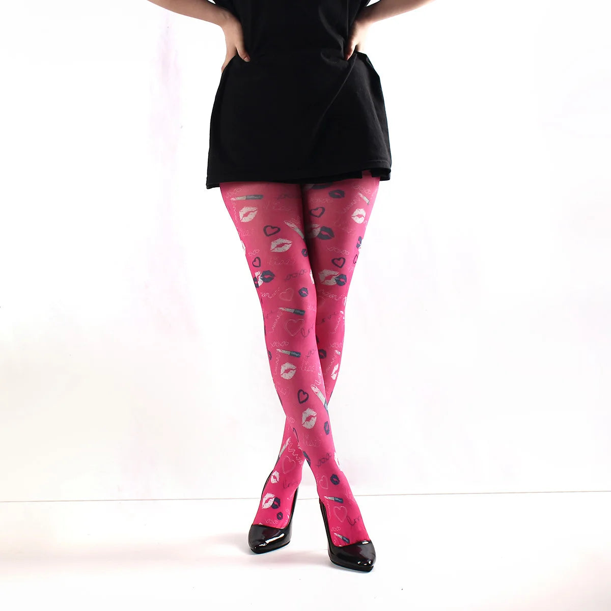 17 Pattern Printed Tights For Women Pantyhose