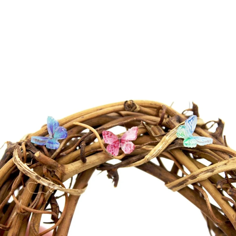 Tiny Miniature Butterflies Fairy Garden Accessories Mini Resin Figurines Micro Landscape Dollhouse DIY Crafts Decor 3D