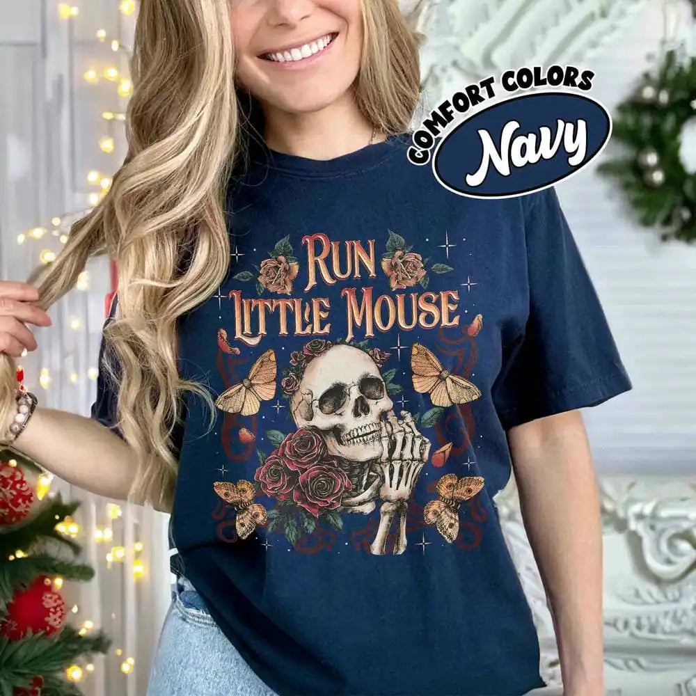Run Little Mouse Haunting Adeline T-shirt Dark Romance Book Lover Gifts