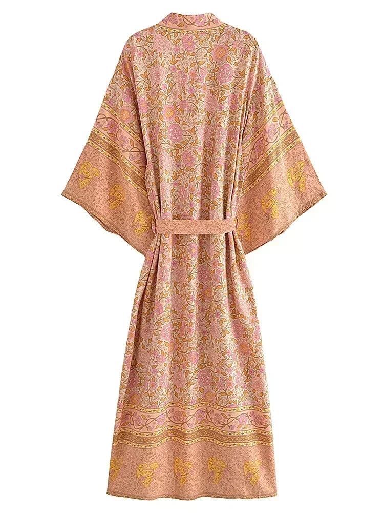 Penny Boho Long Kimono Duster
