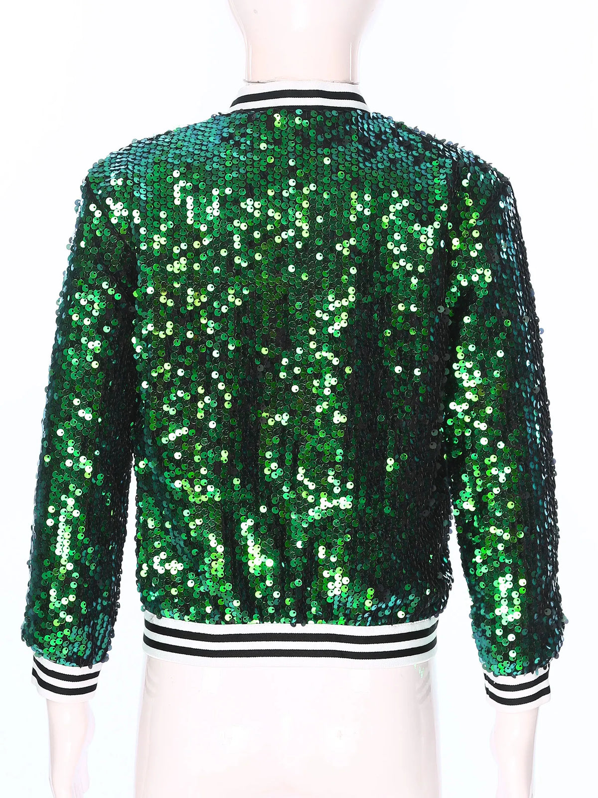 Kids Girls Sequinned Dance Bomber Jackets