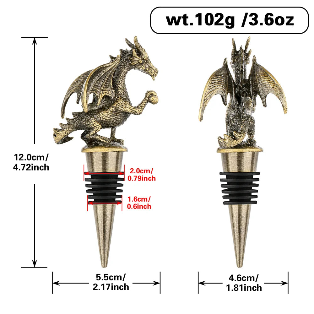 Dragon Wine Bottle Stopper