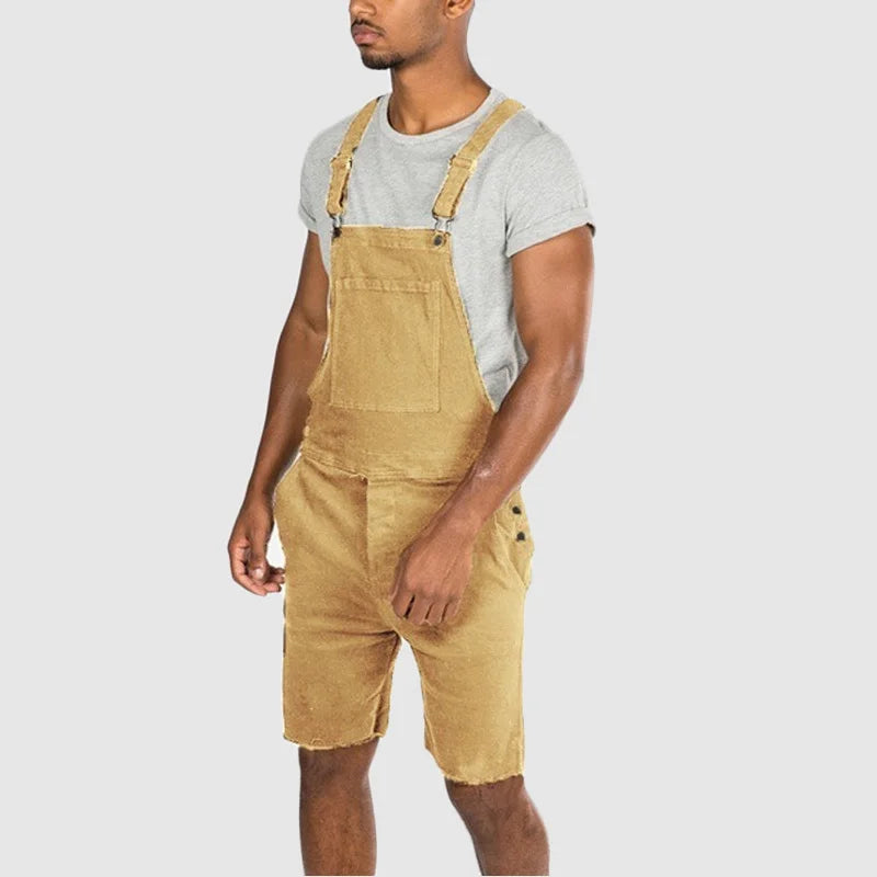 Woodsman Short Jeans Overalls
