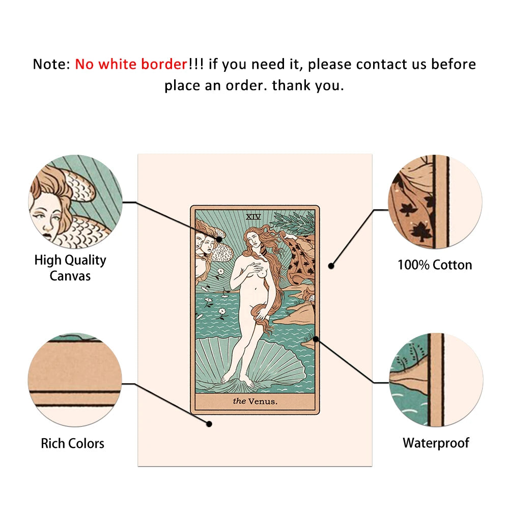 Alternative Tarot Wall Art Canvas Prints Home Decor