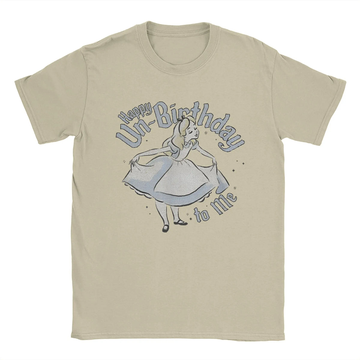 Happy Un-Birthday To Me Alice In Wonderland T-Shirts Cotton Tees