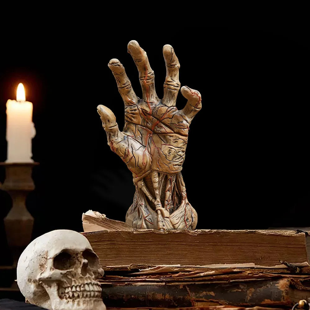 Halloween Resin Zombie Hand Decor Prop