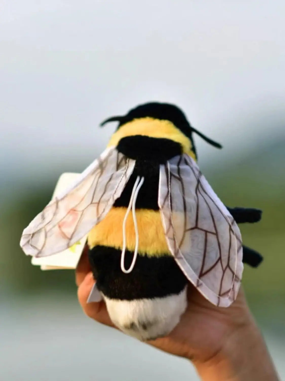 Soft Bee Plush Toy Cute Honeybee Plushie Doll