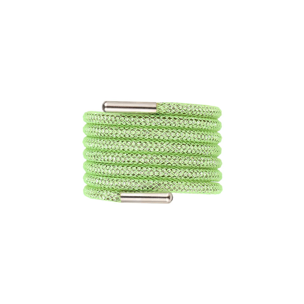 One Rhinestone Shoelace Casual Sneakers Round Shoe Laces Rainbow Diamond Cross Braiding 100/120/140/160CM