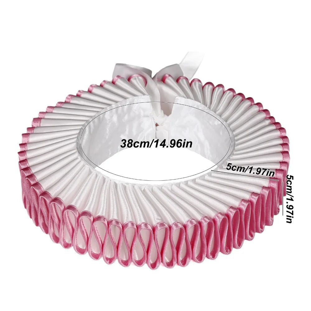 Elizabethan Tudor Ruff Collar Photoshoot Halloween Costume