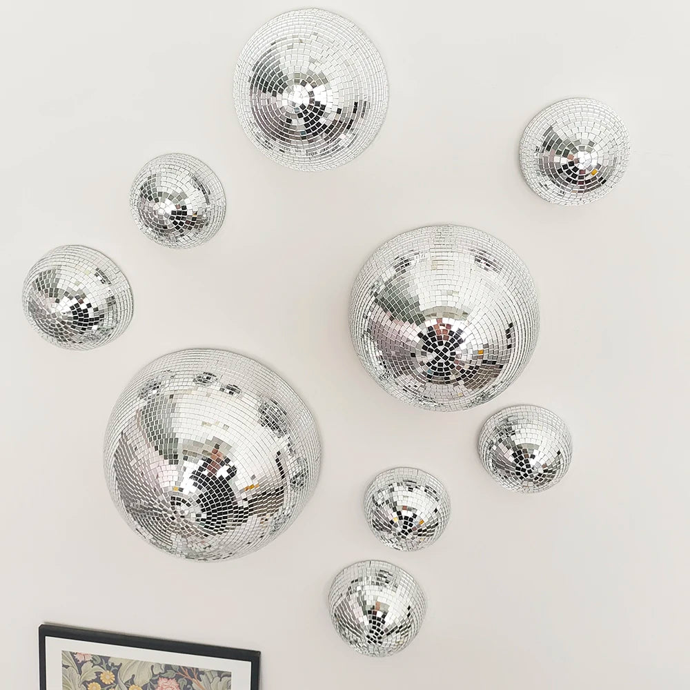 Wall Disco Mirror Ball Home Decor Wall Art