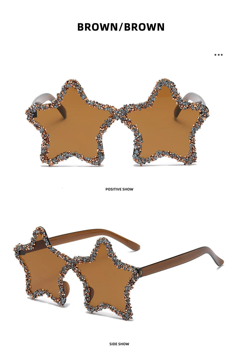 Dead Set Diamond Rock Star Sunglasses