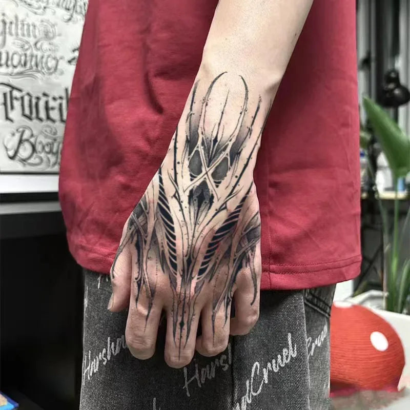 Compass Temporary Tattoos