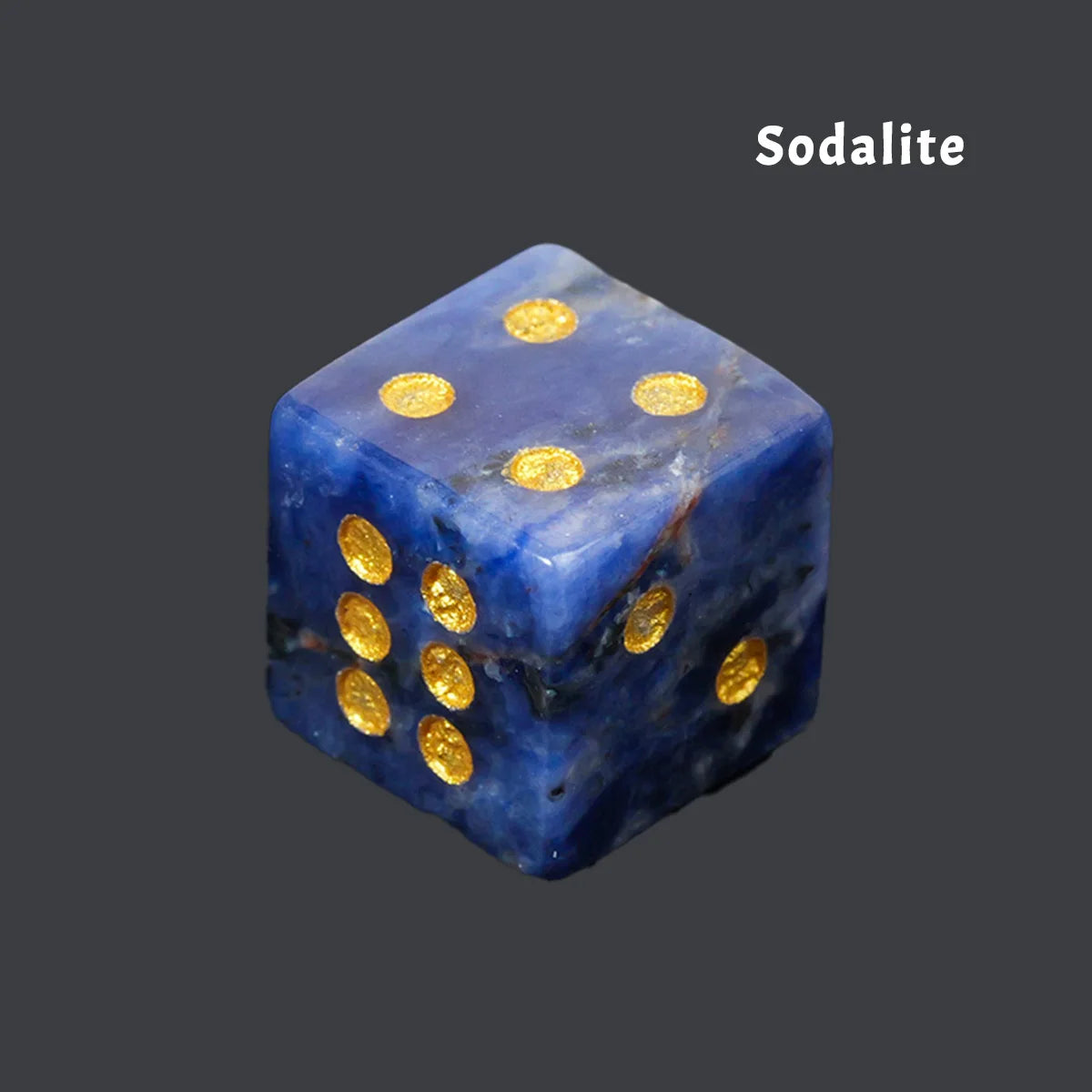 Natural Crystal Stone Lucky Dice