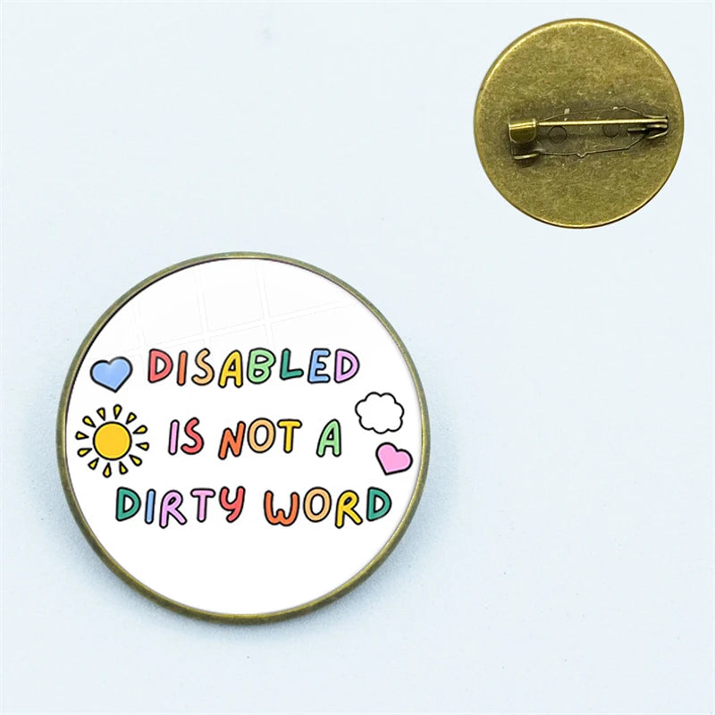 Neurodiversity Autistic Pins Badges